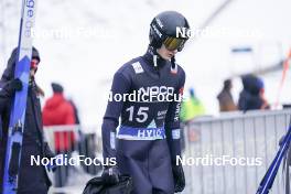18.03.2023, Vikersund, Norway (NOR): Justin Lisso (GER) - FIS world cup ski flying men, individual HS240, Vikersund (NOR). www.nordicfocus.com. © Thibaut/NordicFocus. Every downloaded picture is fee-liable.