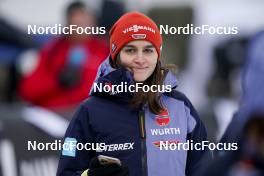 18.03.2023, Vikersund, Norway (NOR): Selina Freitag (GER) - FIS world cup ski flying men, individual HS240, Vikersund (NOR). www.nordicfocus.com. © Thibaut/NordicFocus. Every downloaded picture is fee-liable.