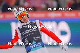 18.03.2023, Vikersund, Norway (NOR): Simon Ammann (SUI) - FIS world cup ski flying men, individual HS240, Vikersund (NOR). www.nordicfocus.com. © Thibaut/NordicFocus. Every downloaded picture is fee-liable.