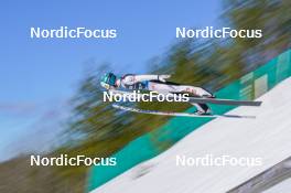 18.03.2023, Vikersund, Norway (NOR): Michael Hayboeck (AUT) - FIS world cup ski flying men, individual HS240, Vikersund (NOR). www.nordicfocus.com. © Thibaut/NordicFocus. Every downloaded picture is fee-liable.