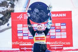 19.03.2023, Vikersund, Norway (NOR): Halvor Egner Granerud (NOR) - FIS world cup ski flying men, individual HS240, Vikersund (NOR). www.nordicfocus.com. © Thibaut/NordicFocus. Every downloaded picture is fee-liable.