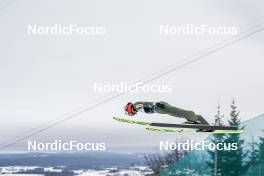 19.03.2023, Vikersund, Norway (NOR): Michael Hayboeck (AUT) - FIS world cup ski flying men, individual HS240, Vikersund (NOR). www.nordicfocus.com. © Thibaut/NordicFocus. Every downloaded picture is fee-liable.