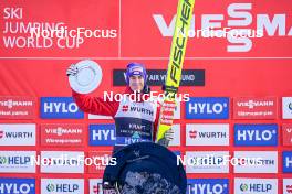 19.03.2023, Vikersund, Norway (NOR): Stefan Kraft (AUT) - FIS world cup ski flying men, individual HS240, Vikersund (NOR). www.nordicfocus.com. © Thibaut/NordicFocus. Every downloaded picture is fee-liable.