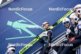 19.03.2023, Vikersund, Norway (NOR): Karl Geiger (GER) - FIS world cup ski flying men, individual HS240, Vikersund (NOR). www.nordicfocus.com. © Thibaut/NordicFocus. Every downloaded picture is fee-liable.