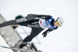 25.03.2023, Lahti, Finland (FIN): Erik Belshaw (USA) - FIS world cup ski jumping men, team HS130, Lahti (FIN). www.nordicfocus.com. © Modica/NordicFocus. Every downloaded picture is fee-liable.