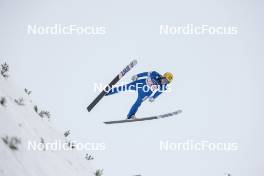 25.03.2023, Lahti, Finland (FIN): Antti Aalto (FIN) - FIS world cup ski jumping men, team HS130, Lahti (FIN). www.nordicfocus.com. © Modica/NordicFocus. Every downloaded picture is fee-liable.