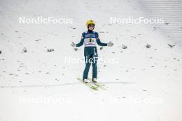 25.03.2023, Lahti, Finland (FIN): Vilho Palosaari (FIN) - FIS world cup ski jumping men, team HS130, Lahti (FIN). www.nordicfocus.com. © Modica/NordicFocus. Every downloaded picture is fee-liable.