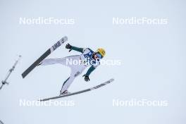 25.03.2023, Lahti, Finland (FIN): Eetu Nousiainen (FIN) - FIS world cup ski jumping men, team HS130, Lahti (FIN). www.nordicfocus.com. © Modica/NordicFocus. Every downloaded picture is fee-liable.
