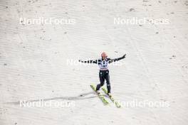 25.03.2023, Lahti, Finland (FIN): Karl Geiger (GER) - FIS world cup ski jumping men, team HS130, Lahti (FIN). www.nordicfocus.com. © Modica/NordicFocus. Every downloaded picture is fee-liable.