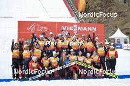 31.03.2023, Planica, Slovenia (SLO): feature: Winning Team of Nation Cup Standings, Austria - FIS world cup ski flying men, cups, Planica (SLO). www.nordicfocus.com. © Reichert/NordicFocus. Every downloaded picture is fee-liable.