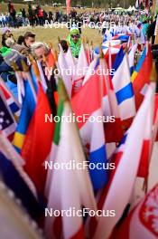 31.03.2023, Planica, Slovenia (SLO): feature: souvenir shop, flags - FIS world cup ski flying men, individual HS240, Planica (SLO). www.nordicfocus.com. © Reichert/NordicFocus. Every downloaded picture is fee-liable.