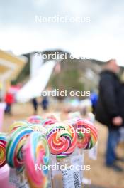 31.03.2023, Planica, Slovenia (SLO): feature: candy shop, lollipop - FIS world cup ski flying men, individual HS240, Planica (SLO). www.nordicfocus.com. © Reichert/NordicFocus. Every downloaded picture is fee-liable.