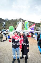 31.03.2023, Planica, Slovenia (SLO): feature: fans, spectators, selfie - FIS world cup ski flying men, individual HS240, Planica (SLO). www.nordicfocus.com. © Reichert/NordicFocus. Every downloaded picture is fee-liable.