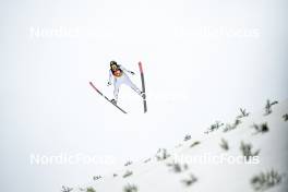 01.04.2023, Planica, Slovenia (SLO): Casey Larson (USA) - FIS world cup ski flying men, team HS240, Planica (SLO). www.nordicfocus.com. © Reichert/NordicFocus. Every downloaded picture is fee-liable.