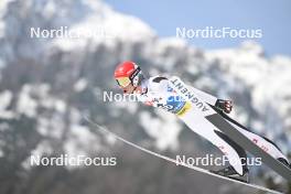 30.03.2023, Planica, Slovenia (SLO): Manuel Fettner (AUT) - FIS world cup ski flying men, training, Planica (SLO). www.nordicfocus.com. © Reichert/NordicFocus. Every downloaded picture is fee-liable.