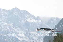 30.03.2023, Planica, Slovenia (SLO): Erik Belshaw (USA) - FIS world cup ski flying men, training, Planica (SLO). www.nordicfocus.com. © Reichert/NordicFocus. Every downloaded picture is fee-liable.