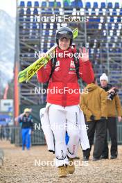 30.03.2023, Planica, Slovenia (SLO): Jan Habdas (POL) - FIS world cup ski flying men, training, Planica (SLO). www.nordicfocus.com. © Reichert/NordicFocus. Every downloaded picture is fee-liable.