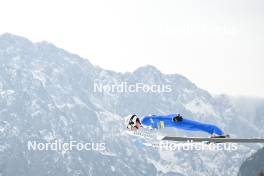 30.03.2023, Planica, Slovenia (SLO): Mackenzie Boyd-Clowes (CAN) - FIS world cup ski flying men, training, Planica (SLO). www.nordicfocus.com. © Reichert/NordicFocus. Every downloaded picture is fee-liable.
