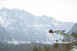 30.03.2023, Planica, Slovenia (SLO): Andrew Urlaub (USA) - FIS world cup ski flying men, training, Planica (SLO). www.nordicfocus.com. © Reichert/NordicFocus. Every downloaded picture is fee-liable.