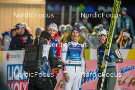25.02.2023, Planica, Slovenia (SLO): Piotr Zyla (POL), Kamil Stoch (POL), (l-r)  - FIS nordic world ski championships ski jumping men, individual HS100, Planica (SLO). www.nordicfocus.com. © Thibaut/NordicFocus. Every downloaded picture is fee-liable.