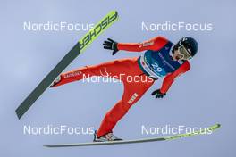 25.02.2023, Planica, Slovenia (SLO): Gregor Deschwanden (SUI) - FIS nordic world ski championships ski jumping men, individual HS100, Planica (SLO). www.nordicfocus.com. © Modica/NordicFocus. Every downloaded picture is fee-liable.