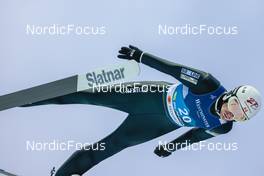 25.02.2023, Planica, Slovenia (SLO): Mackenzie Boyd-Clowes (CAN) - FIS nordic world ski championships ski jumping men, individual HS100, Planica (SLO). www.nordicfocus.com. © Modica/NordicFocus. Every downloaded picture is fee-liable.