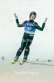 25.02.2023, Planica, Slovenia (SLO): Kristoffer Eriksen Sundal (NOR) - FIS nordic world ski championships ski jumping men, individual HS100, Planica (SLO). www.nordicfocus.com. © Thibaut/NordicFocus. Every downloaded picture is fee-liable.