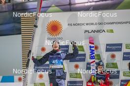 25.02.2023, Planica, Slovenia (SLO): Andreas Wellinger (GER) - FIS nordic world ski championships ski jumping men, individual HS100, Planica (SLO). www.nordicfocus.com. © Thibaut/NordicFocus. Every downloaded picture is fee-liable.