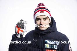 25.02.2023, Planica, Slovenia (SLO): Marius Lindvik (NOR) - FIS nordic world ski championships ski jumping men, medals, Planica (SLO). www.nordicfocus.com. © Modica/NordicFocus. Every downloaded picture is fee-liable.