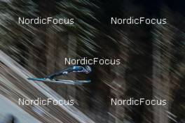 26.02.2023, Planica, Slovenia (SLO): Daniel Andrei Cacina (ROU) - FIS nordic world ski championships ski jumping men, mixed team HS100, Planica (SLO). www.nordicfocus.com. © Modica/NordicFocus. Every downloaded picture is fee-liable.