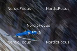 26.02.2023, Planica, Slovenia (SLO): Mihnea Alexandru Spulber (ROU) - FIS nordic world ski championships ski jumping men, mixed team HS100, Planica (SLO). www.nordicfocus.com. © Modica/NordicFocus. Every downloaded picture is fee-liable.
