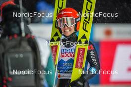 26.02.2023, Planica, Slovenia (SLO): Katharina Althaus (GER) - FIS nordic world ski championships ski jumping men, mixed team HS100, Planica (SLO). www.nordicfocus.com. © Thibaut/NordicFocus. Every downloaded picture is fee-liable.
