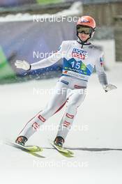 26.02.2023, Planica, Slovenia (SLO): Jan Hoerl (AUT) - FIS nordic world ski championships ski jumping men, mixed team HS100, Planica (SLO). www.nordicfocus.com. © Thibaut/NordicFocus. Every downloaded picture is fee-liable.