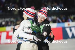 04.03.2023, Planica, Slovenia (SLO): Johann Andre Forfang (NOR), Kristoffer Eriksen Sundal (NOR), Marius Lindvik (NOR), Halvor Egner Granerud (NOR), (l-r)  - FIS nordic world ski championships ski jumping men, team HS138, Planica (SLO). www.nordicfocus.com. © Thibaut/NordicFocus. Every downloaded picture is fee-liable.