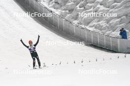 10.12.2023, Klingenthal, Germany (GER): Karl Geiger (GER) - FIS world cup ski jumping men, individual HS140, Klingenthal (GER). www.nordicfocus.com. © Thibaut/NordicFocus. Every downloaded picture is fee-liable