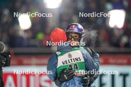 16.12.2023, Engelberg, Switzerland (SUI): Andreas Wellinger (GER), Stephan Leyhe (GER), (l-r)  - FIS world cup ski jumping men, individual HS140, Engelberg (SUI). www.nordicfocus.com. © Thibaut/NordicFocus. Every downloaded picture is fee-liable