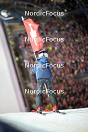 29.12.2023, Oberstdorf, Germany (GER): feature: swiss flag, fans - FIS world cup ski jumping men, four hills tournament, individual HS137, Oberstdorf (GER). www.nordicfocus.com. © Reichert/NordicFocus. Every downloaded picture is fee-liable.