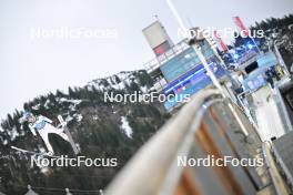 29.12.2023, Oberstdorf, Germany (GER): Daniel Tschofenig (AUT) - FIS world cup ski jumping men, four hills tournament, individual HS137, Oberstdorf (GER). www.nordicfocus.com. © Reichert/NordicFocus. Every downloaded picture is fee-liable.
