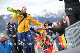 31.12.2023, Garmisch, Germany (GER): Pius Paschke (GER) - FIS world cup ski jumping men, four hills tournament, individual HS142, Garmisch (GER). www.nordicfocus.com. © Reichert/NordicFocus. Every downloaded picture is fee-liable.
