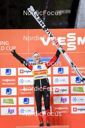 01.01.2023, Ljubno, Slovenia (SLO): Eva Pinkelnig (AUT) - FIS world cup ski jumping women, individual HS94, Ljubno (SLO). www.nordicfocus.com. © Manzoni/NordicFocus. Every downloaded picture is fee-liable.