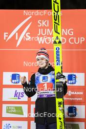 01.01.2023, Ljubno, Slovenia (SLO): Anna Odine Stroem (NOR) - FIS world cup ski jumping women, individual HS94, Ljubno (SLO). www.nordicfocus.com. © Manzoni/NordicFocus. Every downloaded picture is fee-liable.