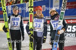 04.02.2023, Willingen, Germany (GER): Ema Klinec (SLO), Katharina Althaus (GER), Sara Takanashi (JPN), (l-r)  - FIS world cup ski jumping women, individual HS147, Willingen (GER). www.nordicfocus.com. © Thibaut/NordicFocus. Every downloaded picture is fee-liable