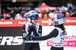 05.02.2023, Willingen, Germany (GER): Yuki Ito (JPN), Sara Takanashi (JPN), (l-r)  - FIS world cup ski jumping women, individual HS147, Willingen (GER). www.nordicfocus.com. © Thibaut/NordicFocus. Every downloaded picture is fee-liable