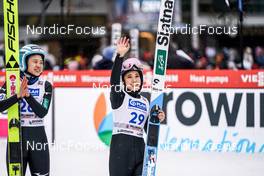 05.02.2023, Willingen, Germany (GER): Yuki Ito (JPN), Sara Takanashi (JPN), (l-r)  - FIS world cup ski jumping women, individual HS147, Willingen (GER). www.nordicfocus.com. © Thibaut/NordicFocus. Every downloaded picture is fee-liable