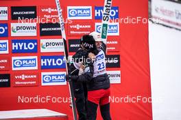 05.02.2023, Willingen, Germany (GER): Sara Takanashi (JPN), Nozomi Maruyama (JPN), (l-r) - FIS world cup ski jumping women, individual HS147, Willingen (GER). www.nordicfocus.com. © Thibaut/NordicFocus. Every downloaded picture is fee-liable