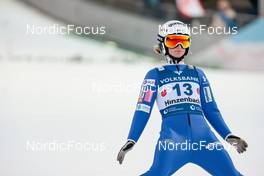 10.02.2023, Hinzenbach, Austria (AUT): Katra Komar (SLO) - FIS world cup ski jumping women, individual HS90, Hinzenbach (AUT). www.nordicfocus.com. © Modica/NordicFocus. Every downloaded picture is fee-liable.