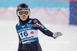 10.02.2023, Hinzenbach, Austria (AUT): Agnes Reisch (GER) - FIS world cup ski jumping women, individual HS90, Hinzenbach (AUT). www.nordicfocus.com. © Modica/NordicFocus. Every downloaded picture is fee-liable.
