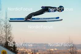 10.02.2023, Hinzenbach, Austria (AUT): Annika Belshaw (USA) - FIS world cup ski jumping women, individual HS90, Hinzenbach (AUT). www.nordicfocus.com. © Modica/NordicFocus. Every downloaded picture is fee-liable.