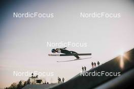 10.02.2023, Hinzenbach, Austria (AUT): Julia Clair (FRA) - FIS world cup ski jumping women, individual HS90, Hinzenbach (AUT). www.nordicfocus.com. © Modica/NordicFocus. Every downloaded picture is fee-liable.