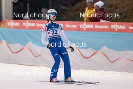 10.02.2023, Hinzenbach, Austria (AUT): Nika Prevc (SLO) - FIS world cup ski jumping women, individual HS90, Hinzenbach (AUT). www.nordicfocus.com. © Modica/NordicFocus. Every downloaded picture is fee-liable.